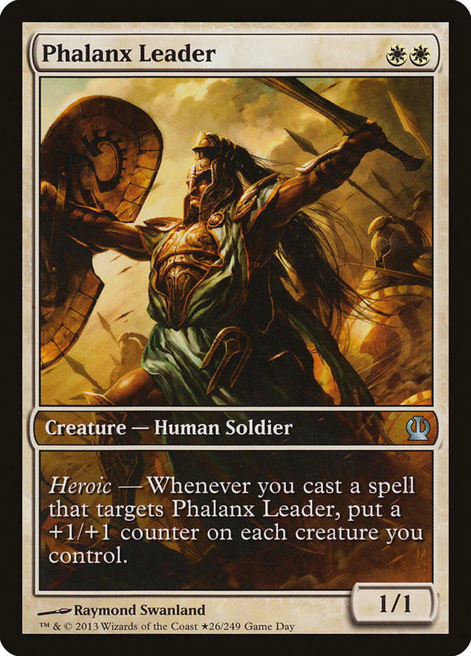 Phalanx Leader [Theros Promos] | Good Games Adelaide SA