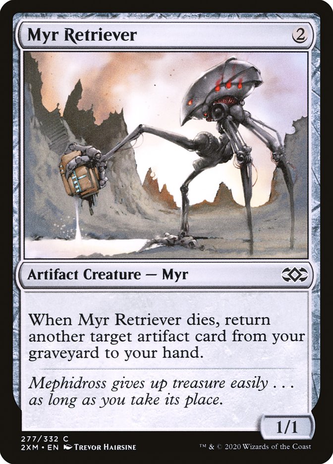 Myr Retriever 277 (Double Masters)  - Foil | Good Games Adelaide SA