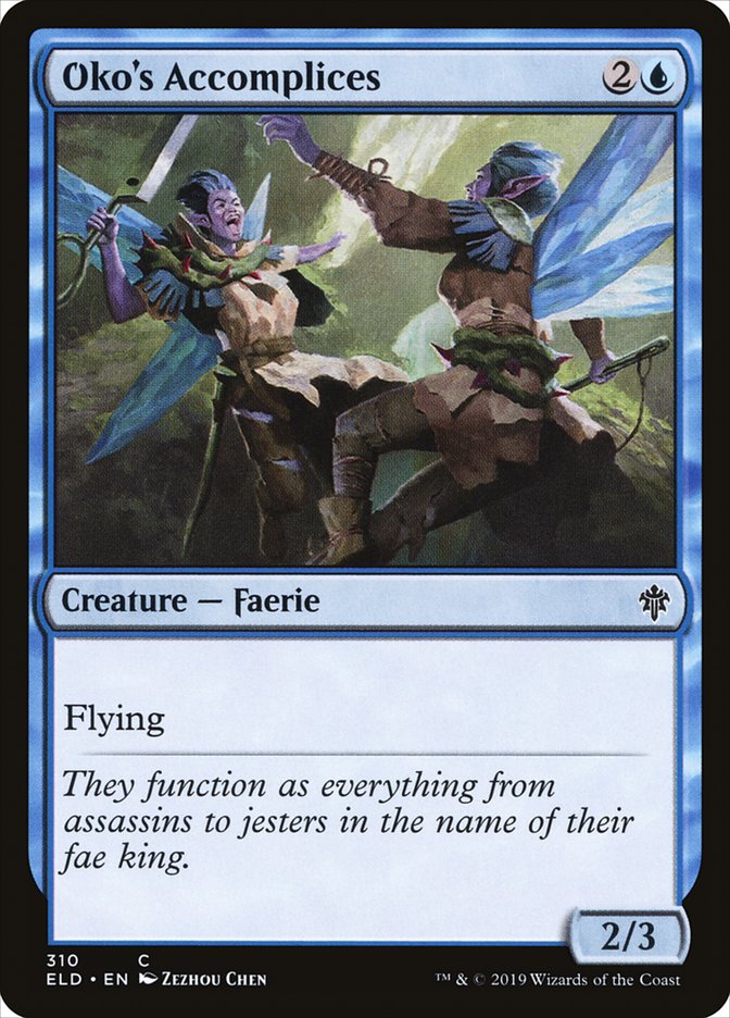 Oko's Accomplices [Throne of Eldraine] | Good Games Adelaide SA