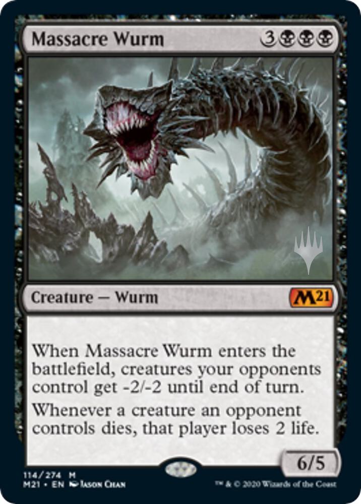 Massacre Wurm 114 (Promo Pack: Core Set 2021)  | Good Games Adelaide SA