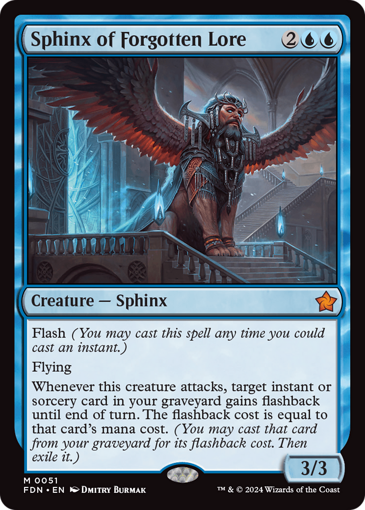 Sphinx of Forgotten Lore [Foundations] | Good Games Adelaide SA