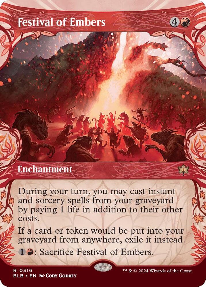 Festival of Embers 316 (Bloomburrow)  | Good Games Adelaide SA