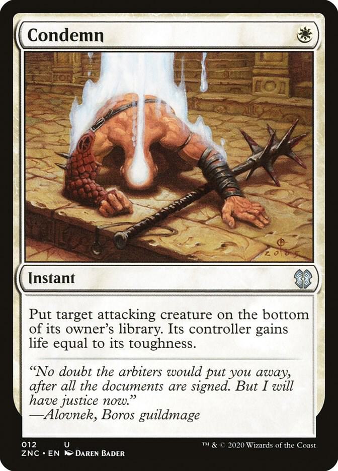 Condemn 12 (Commander: Zendikar Rising)  | Good Games Adelaide SA