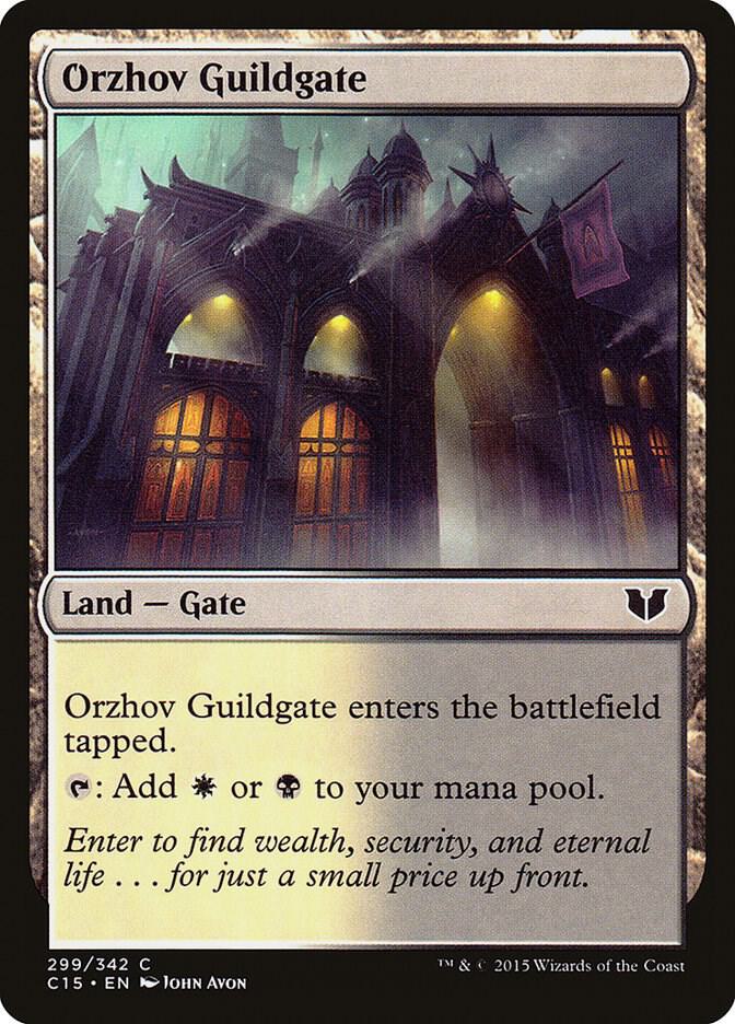Orzhov Guildgate 299 (Commander 2015)  | Good Games Adelaide SA