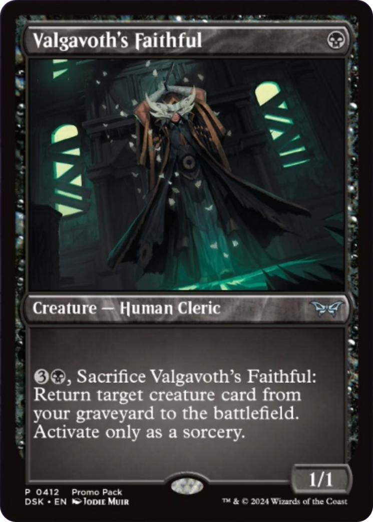 Valgavoth's Faithful [Duskmourn: House of Horror Promos] | Good Games Adelaide SA