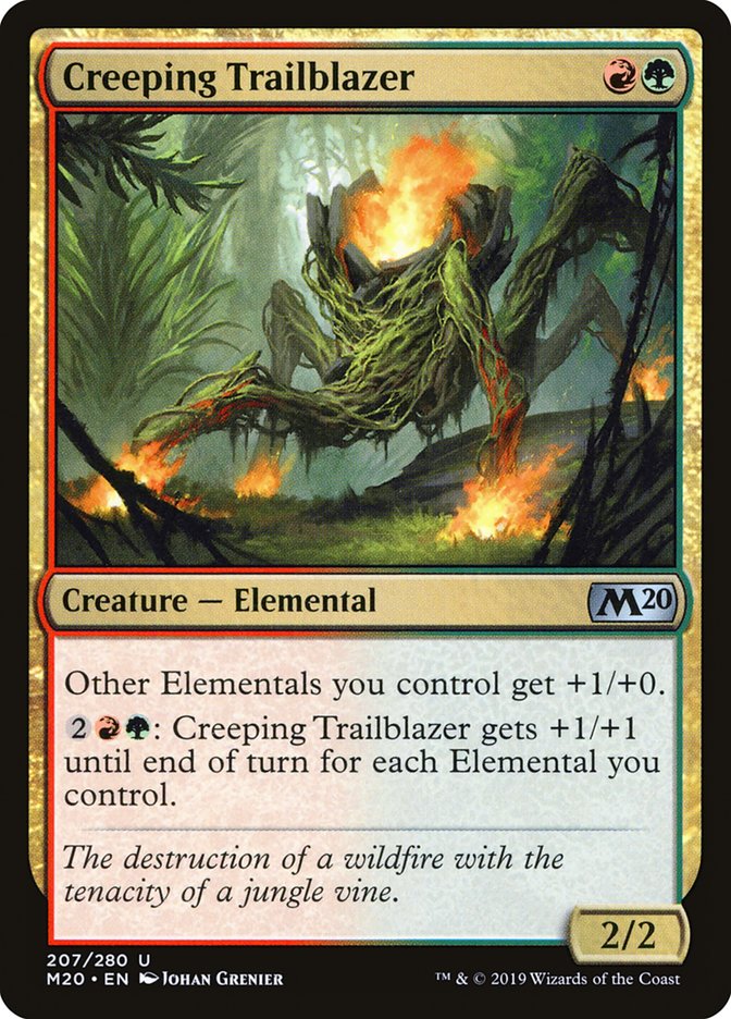 Creeping Trailblazer [Core Set 2020] | Good Games Adelaide SA