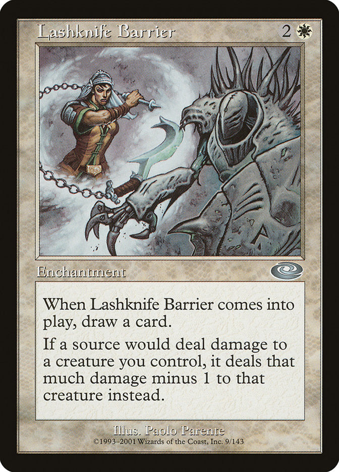 Lashknife Barrier 9 (Planeshift)  - Foil | Good Games Adelaide SA
