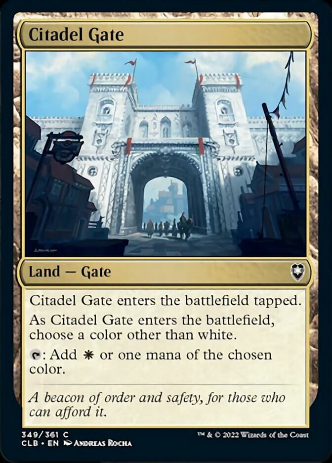 Citadel Gate [Commander Legends: Battle for Baldur's Gate] | Good Games Adelaide SA