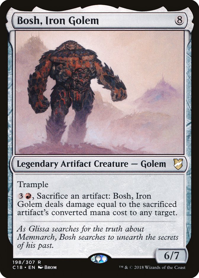 Bosh, Iron Golem [Commander 2018] | Good Games Adelaide SA