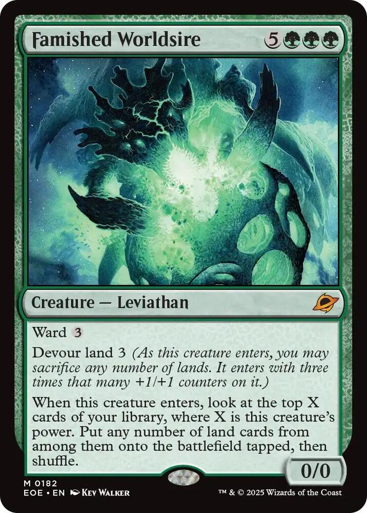 Famished Worldsire 182 (Edge of Eternities)  | Good Games Adelaide SA
