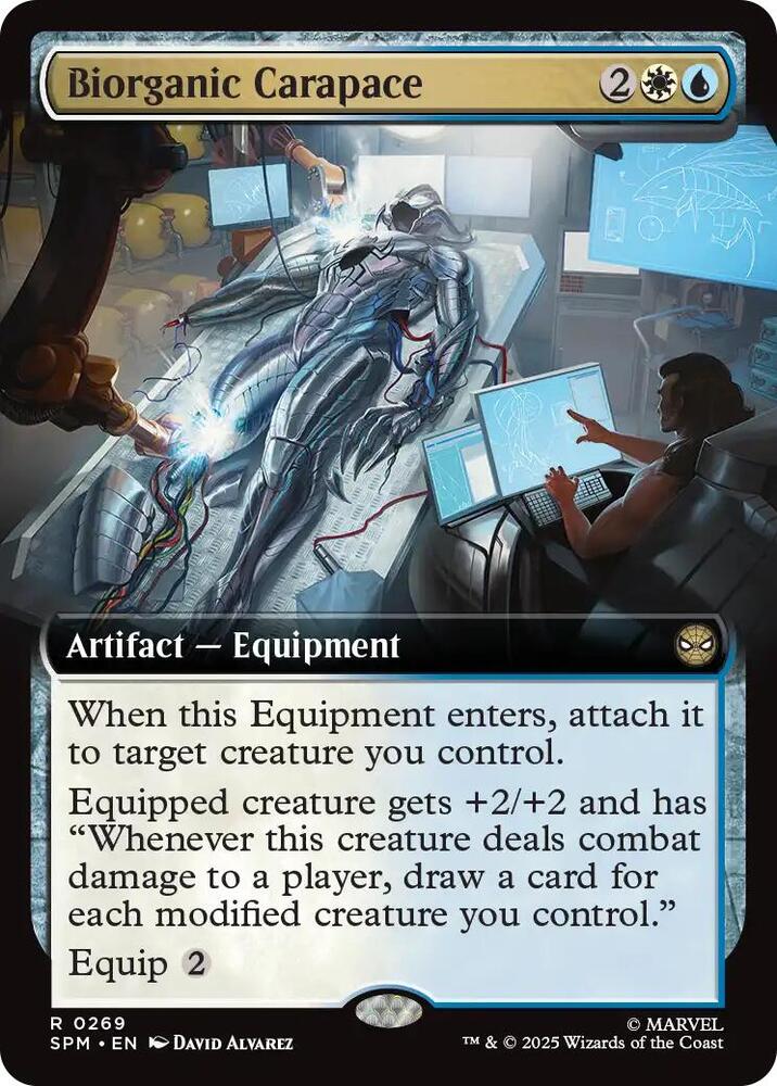 Biorganic Carapace Extended Art 269 (Marvel's Spider-Man)  | Good Games Adelaide SA