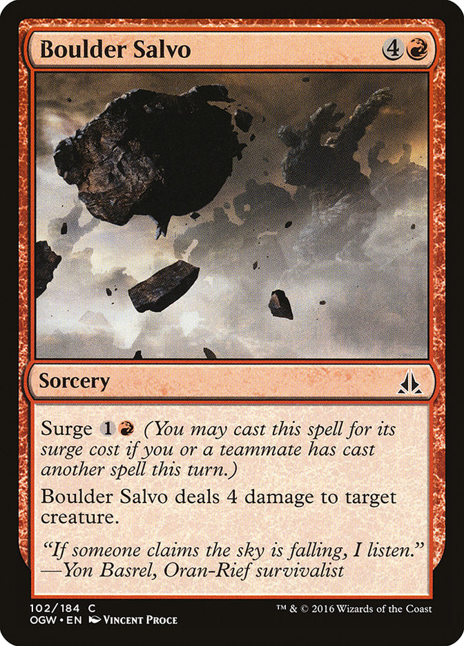 Boulder Salvo [Oath of the Gatewatch] | Good Games Adelaide SA