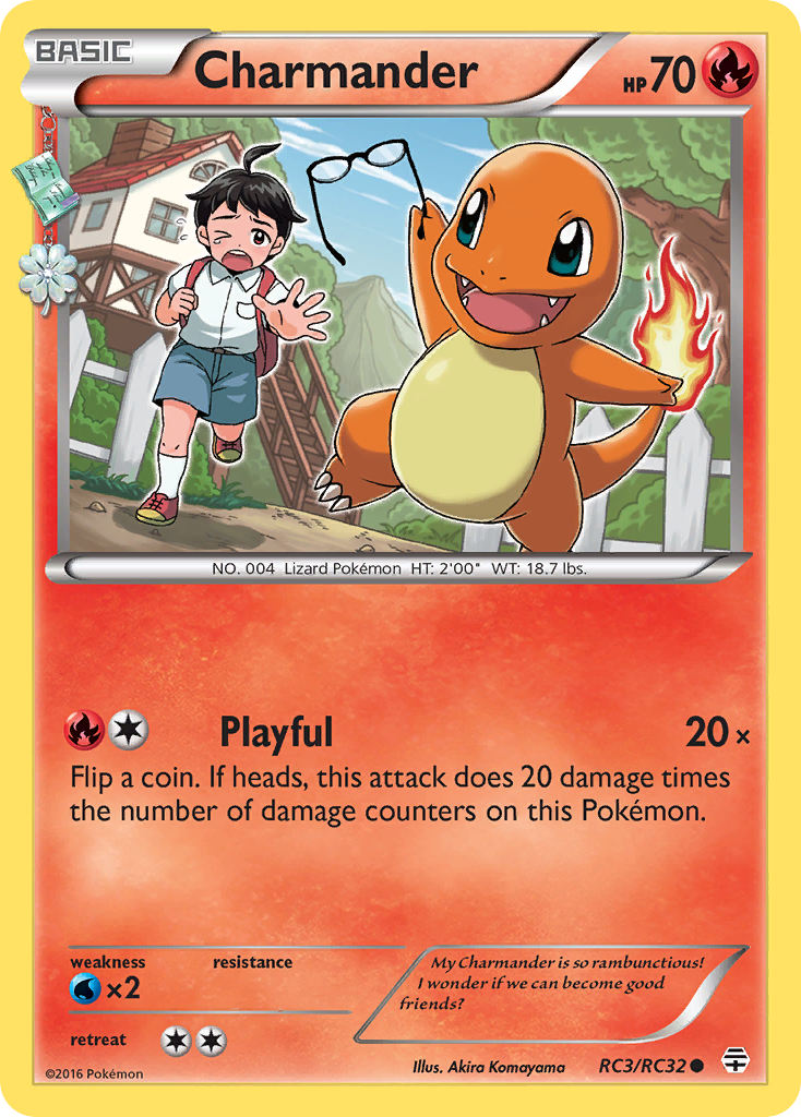Charmander (RC3/RC32) [XY: Generations] | Good Games Adelaide SA