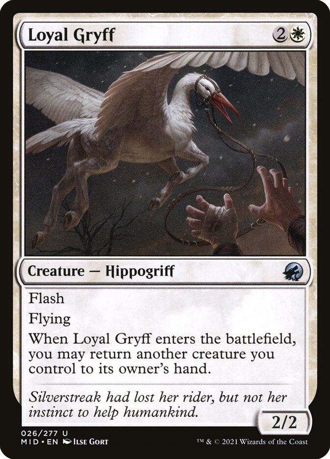 Loyal Gryff 26 (Innistrad: Midnight Hunt)  | Good Games Adelaide SA