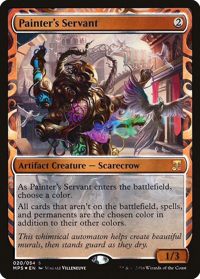 Painter's Servant 20 (Masterpiece Series: Kaladesh Inventions)  - Foil | Good Games Adelaide SA