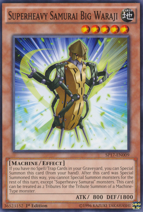 Superheavy Samurai Big Waraji [SP17-EN009] Common | Good Games Adelaide SA