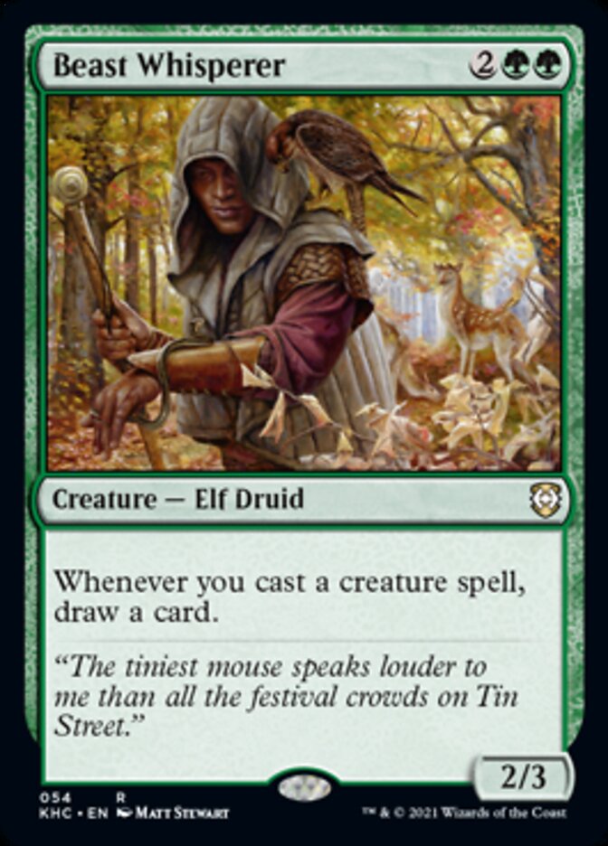 Beast Whisperer [Kaldheim Commander] | Good Games Adelaide SA
