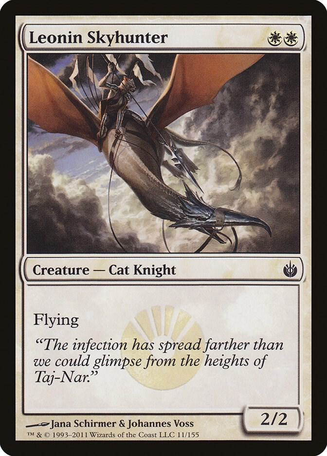 Leonin Skyhunter 11 (Mirrodin Besieged)  | Good Games Adelaide SA
