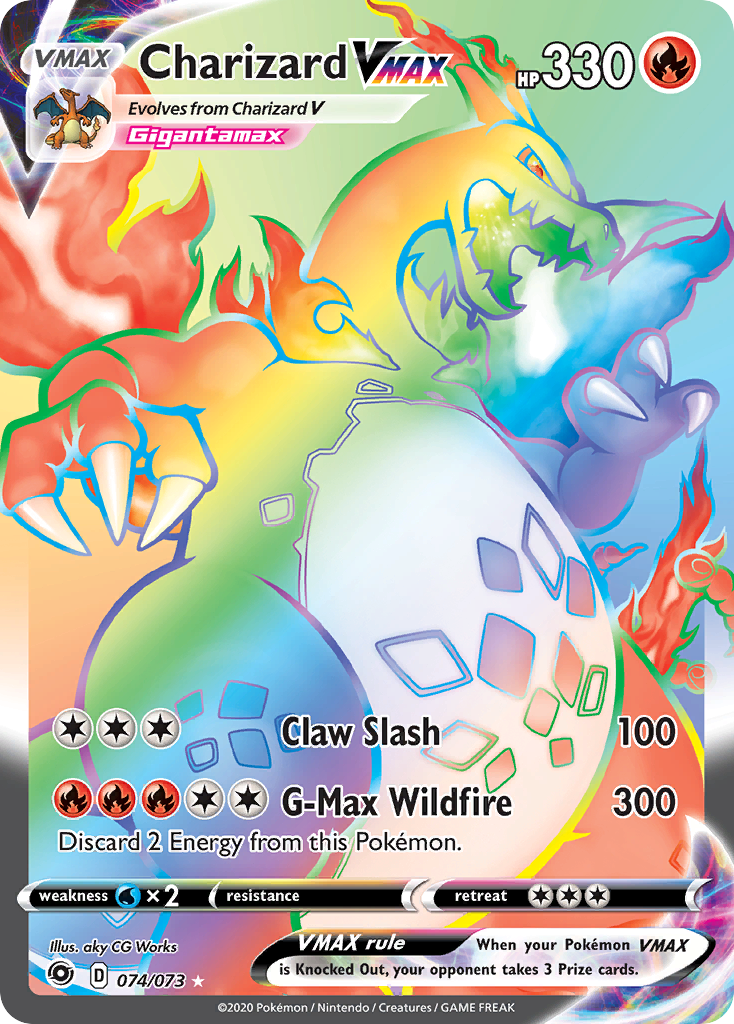 Charizard VMAX (074/073) [Sword & Shield: Champion's Path] | Good Games Adelaide SA