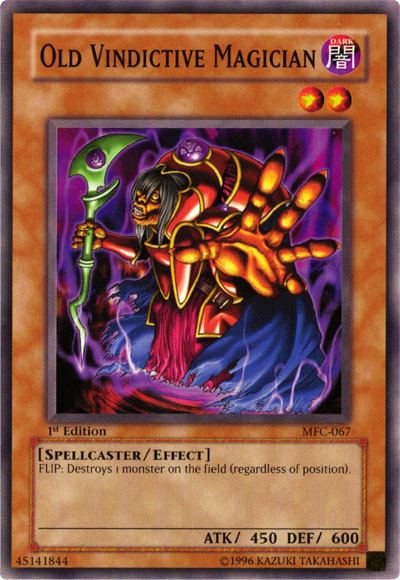 Old Vindictive Magician [MFC-067] Common | Good Games Adelaide SA