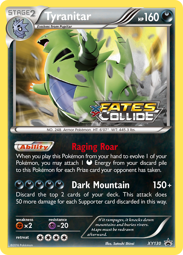 Tyranitar (XY130) [XY: Black Star Promos] | Good Games Adelaide SA