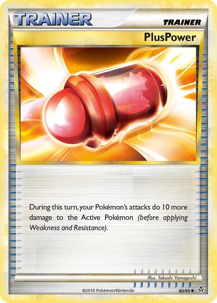 PlusPower 80/95 (Unleashed)  - Reverse Holofoil | Good Games Adelaide SA