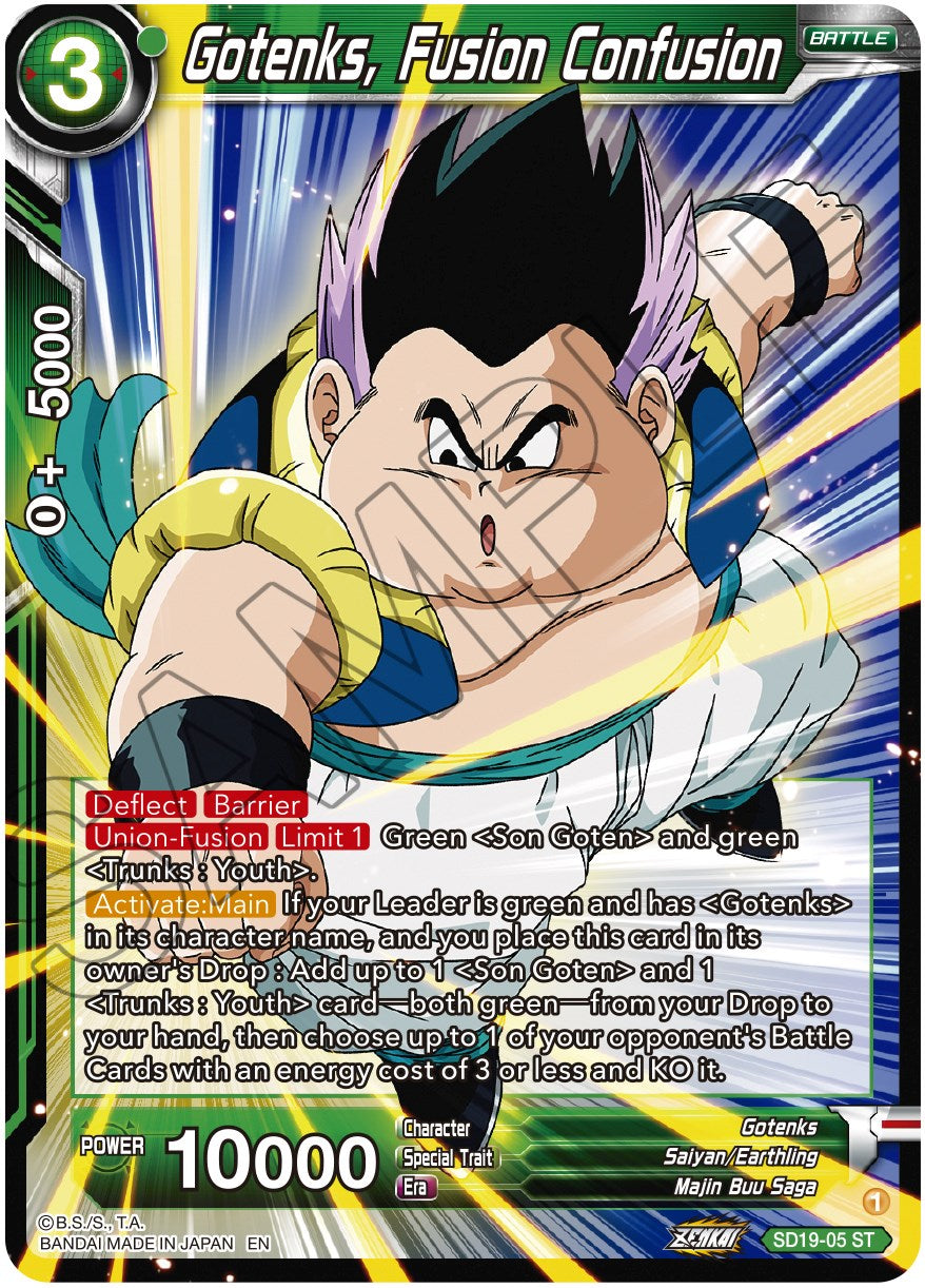 Gotenks, Fusion Confusion (SD19-05) [Dawn of the Z-Legends] | Good Games Adelaide SA
