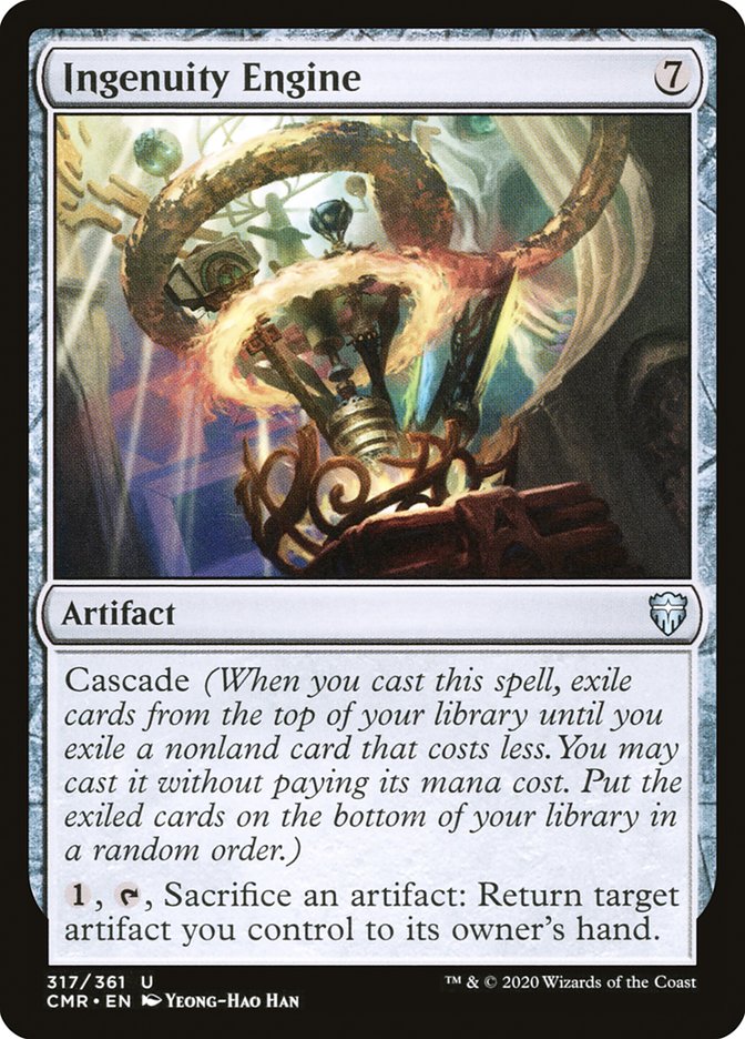 Ingenuity Engine 317 (Commander Legends)  - Foil | Good Games Adelaide SA