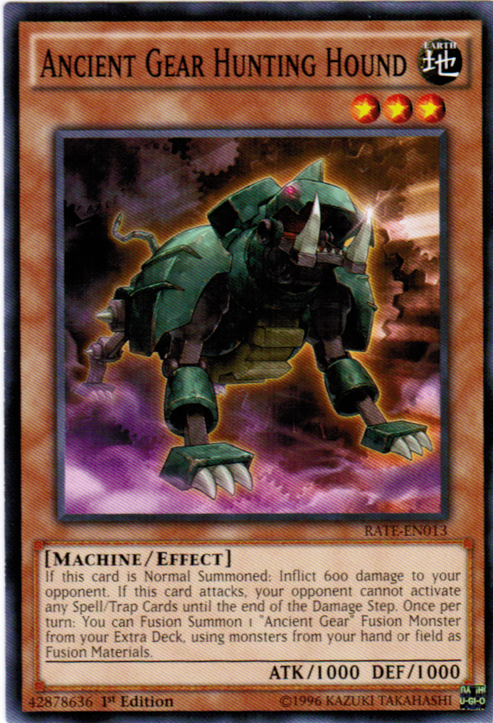 Ancient Gear Hunting Hound [RATE-EN013] Common | Good Games Adelaide SA