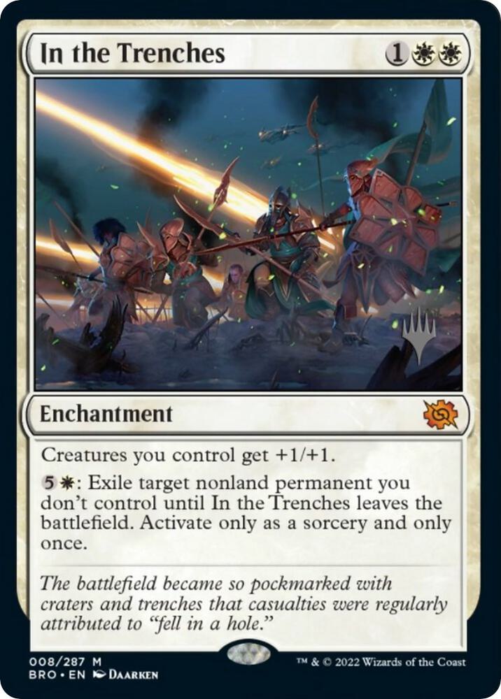 In the Trenches 8 (Promo Pack: The Brothers' War)  - Foil | Good Games Adelaide SA