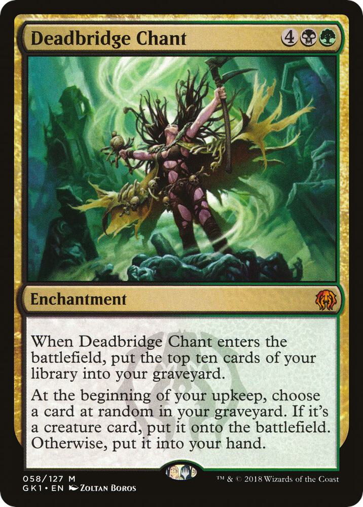 Deadbridge Chant 58 (Guilds of Ravnica: Guild Kits)  | Good Games Adelaide SA