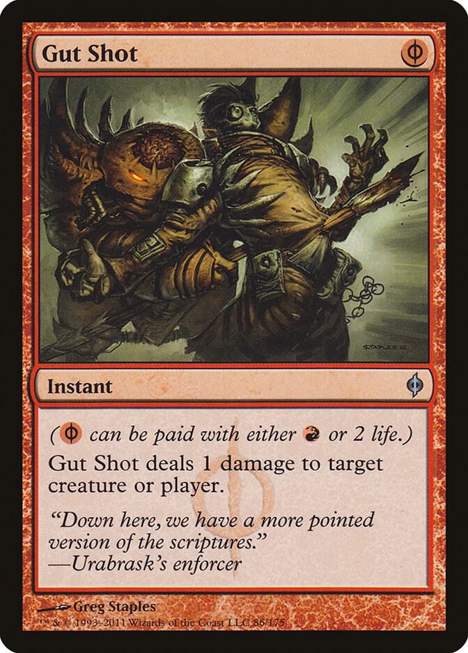 Gut Shot 86 (New Phyrexia)  - Foil | Good Games Adelaide SA