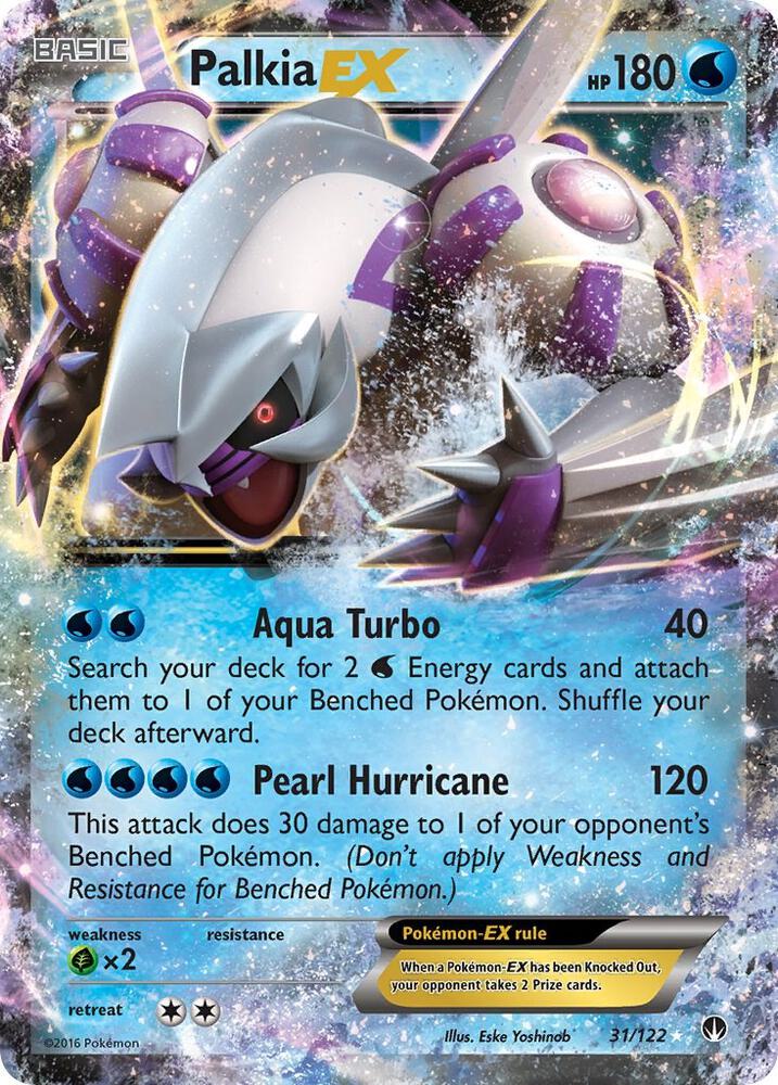 Palkia EX 31/122 (XY - BREAKpoint)  - Holofoil | Good Games Adelaide SA
