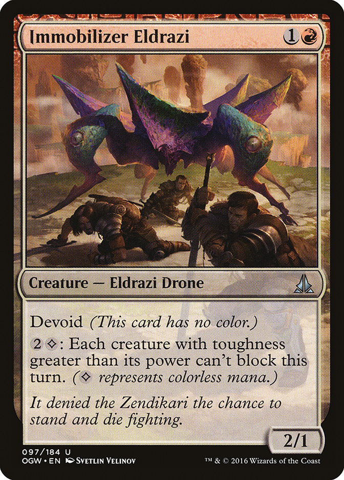 Immobilizer Eldrazi [Oath of the Gatewatch] | Good Games Adelaide SA