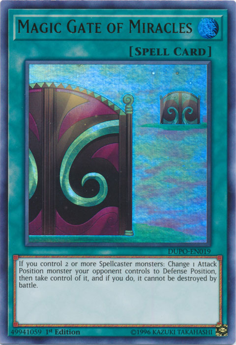 Magic Gate of Miracles [DUPO-EN019] Ultra Rare | Good Games Adelaide SA