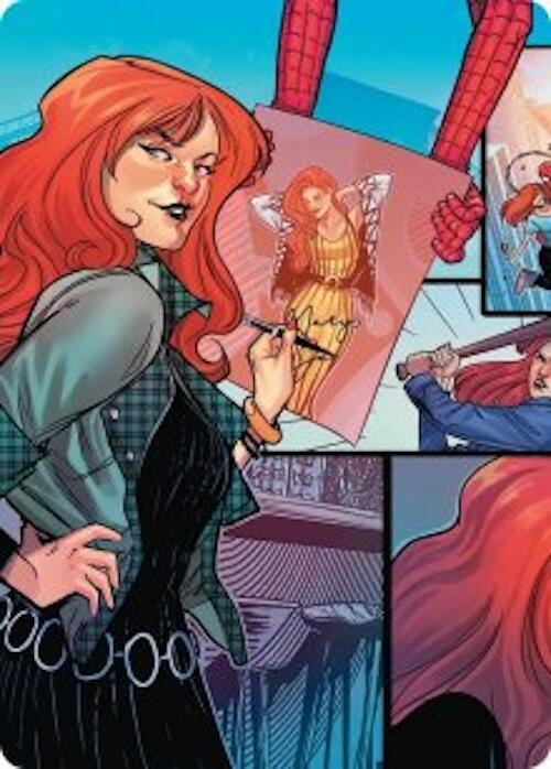 Mary Jane Watson Art Card 50 (Art Series: Marvel's Spider-Man)  | Good Games Adelaide SA