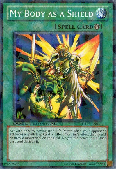 My Body as a Shield [DT05-EN041] Common | Good Games Adelaide SA