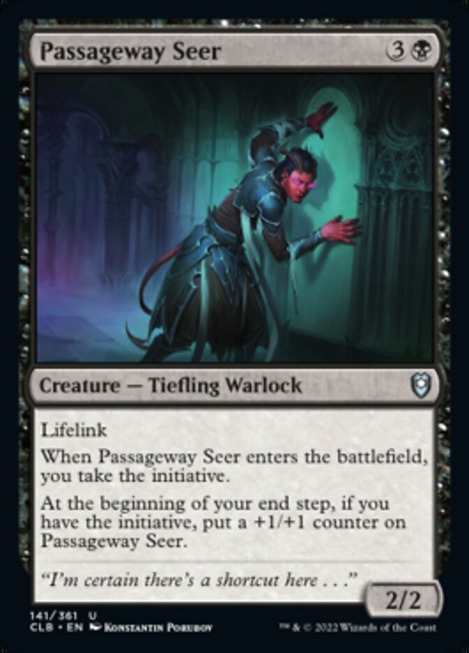 Passageway Seer [Commander Legends: Battle for Baldur's Gate] | Good Games Adelaide SA
