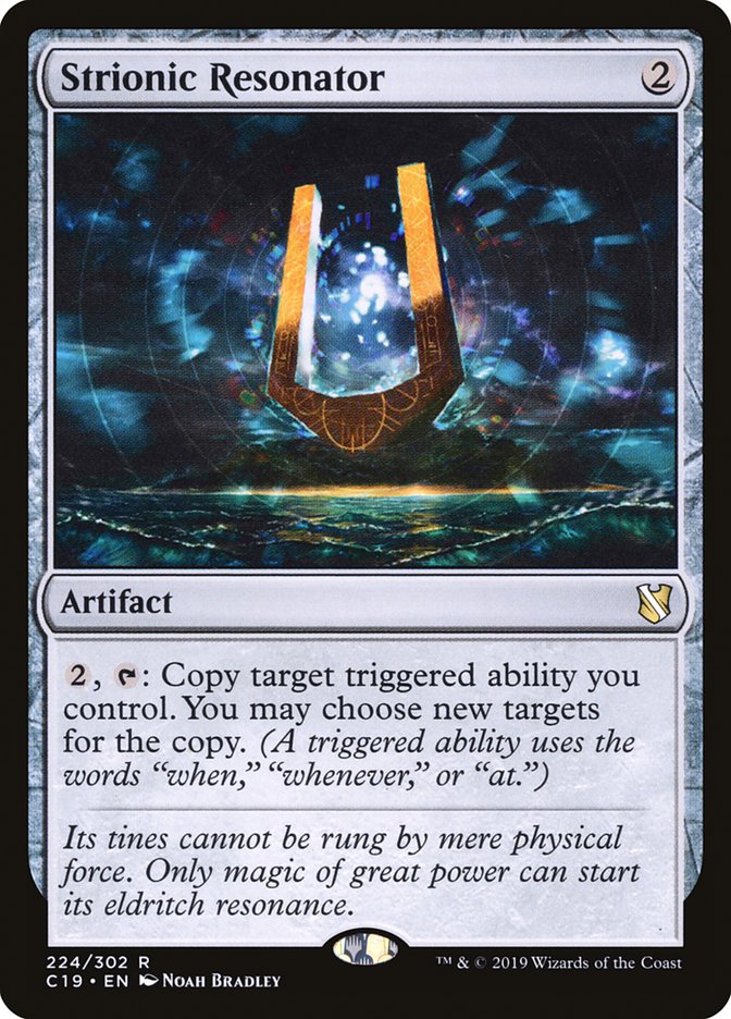 Strionic Resonator [Commander 2019] | Good Games Adelaide SA