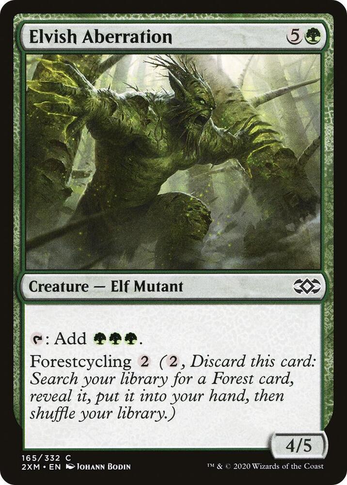 Elvish Aberration 165 (Double Masters)  | Good Games Adelaide SA