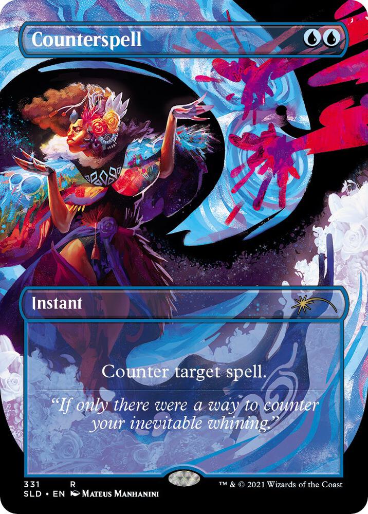 Counterspell 331 331 (Secret Lair Drop Series)  - Foil | Good Games Adelaide SA