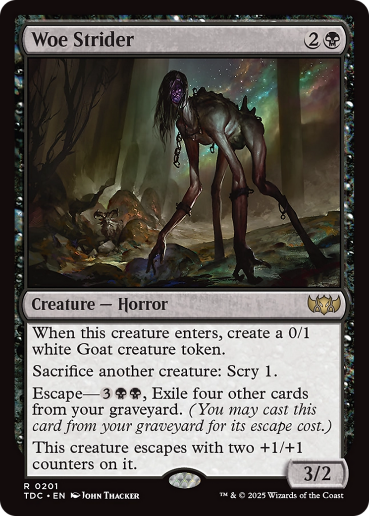 Woe Strider [Tarkir: Dragonstorm Commander] | Good Games Adelaide SA