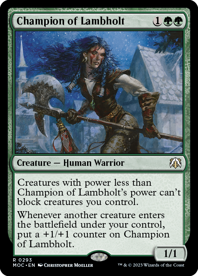 Champion of Lambholt [March of the Machine Commander] | Good Games Adelaide SA