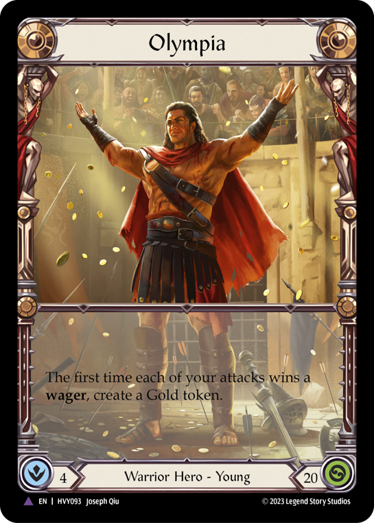 Olympia (Marvel) [HVY093] (Heavy Hitters)  Cold Foil | Good Games Adelaide SA