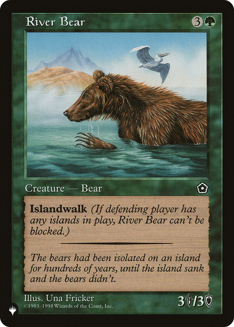 River Bear [The List Reprints] | Good Games Adelaide SA