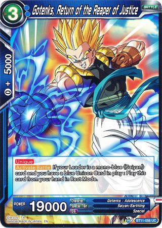 Gotenks, Return of the Reaper of Justice [BT11-056] | Good Games Adelaide SA