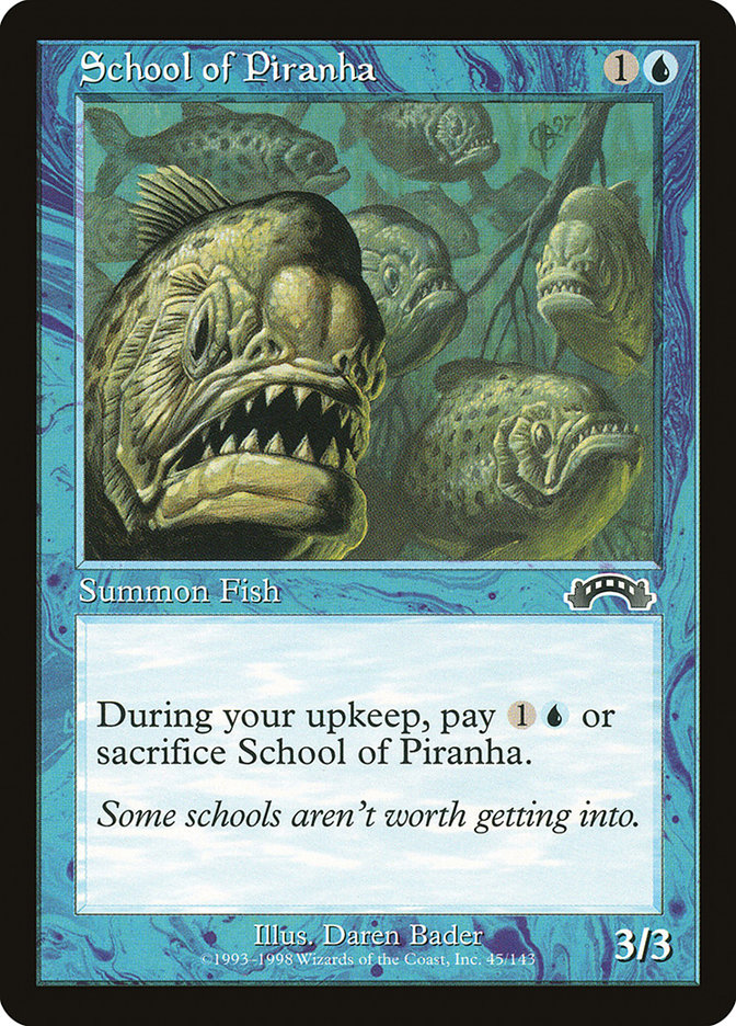 School of Piranha 45 (Exodus)  | Good Games Adelaide SA