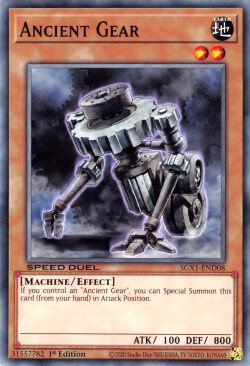 Ancient Gear [SGX1-END08] Common | Good Games Adelaide SA