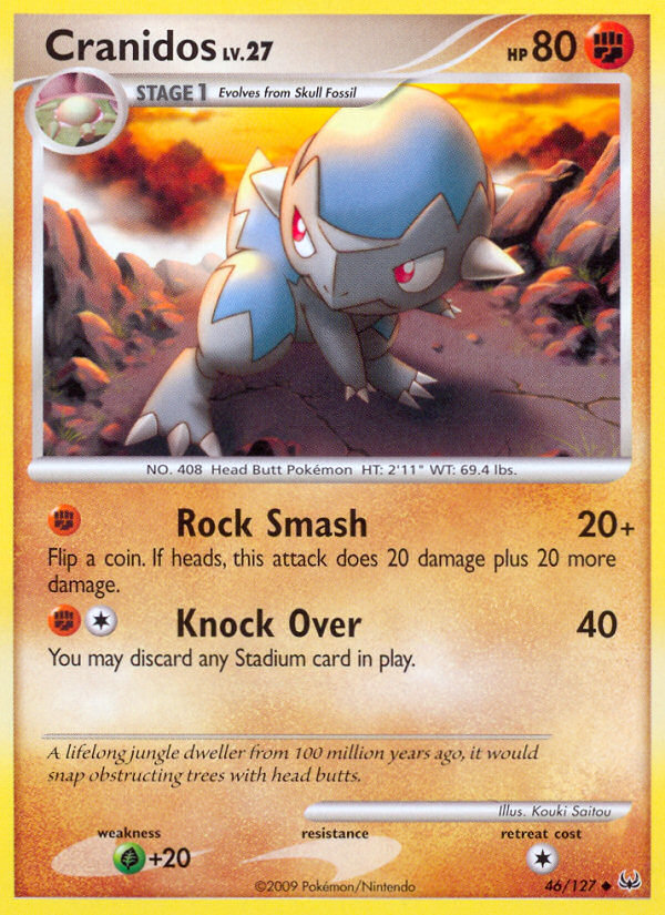 Cranidos (46/127) [Platinum: Base Set] | Good Games Adelaide SA