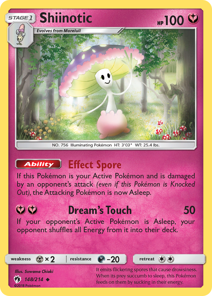 Shiinotic (148/214) [Sun & Moon: Lost Thunder] | Good Games Adelaide SA